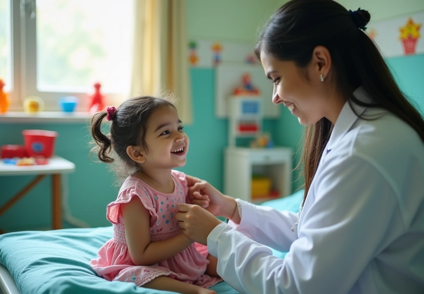 Pediatrics department at New Panacea Hospital